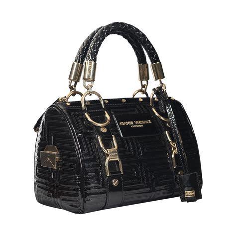 versace collection satchel.